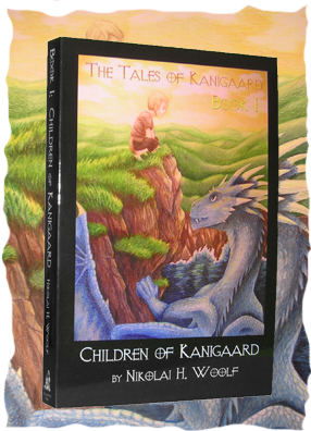 Cover image, Tales of Kanigaard, by Nikolai H. Woolf; art by Kayla Purcell