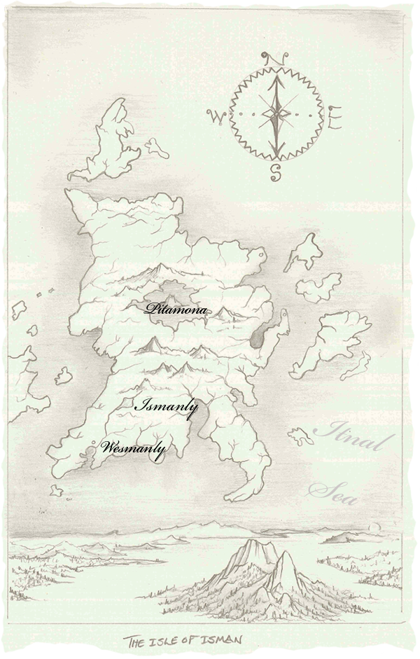 Map of Isle of Isman by G. Carlson